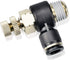 TAILONZ PNEUMATIC 3 Pack SL-3/8-N2 Push to Connect Air Line Fitting, 3/8 Inch OD 1/4 Inch NPT Elbow Valve