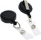 Bulk 25 Pack - Premium Retractable ID & Key-Card Badge Reels with Secure Metal Clip and 34” Pull by Specialist ID