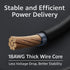 CyberFey 10M/32FT DC5521 18AWG Setup Starlink Mini Extension Cable Waterproof Male to Female, Power Cable Extension