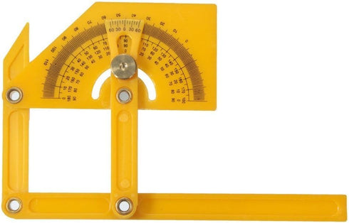 Honbay 1pc Plastic Protractor Angle Finder Measure Arm Ruler Gauge Tool