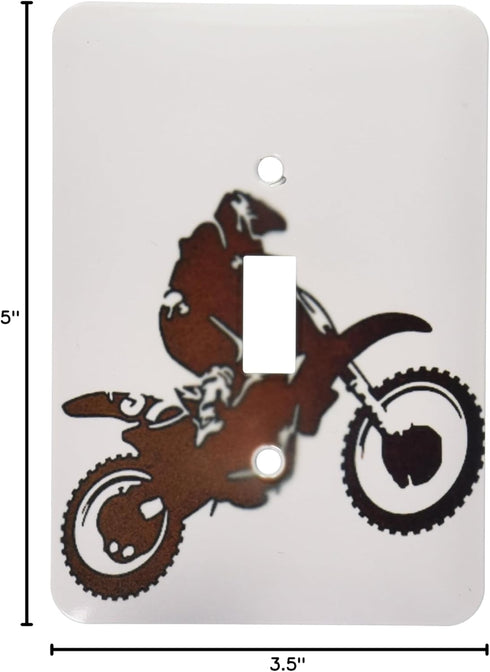 3dRose lsp_78777_1 Motocross Single Toggle Switch