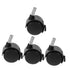2sets 4pcs*2 Dolly Wheels Replacement Small Caster Wheels for Heavy Duty Garden Cart
