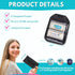 Money Organizer for Cash | Wallet Organizer with 6 Zippered Pockets | Cash Envelopes for Budgeting | Black