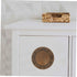 Generic Antique Zodiac Style Storage Bench Faceplate Multifunctional Console Table Plate for Cabinets and Shelves