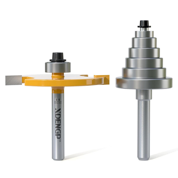 Rabbet Router Bit Set 1/4 Shank, Rabbeting Router Bits 1pcs with 6