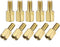 uxcell M3x6mm Male-Female Brass Hex PCB Motherboard Spacer Standoff, 50pcs for FPV Drone