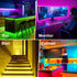 PSTAR Backlight,9.84ft 32-45 Inch Setup, TV LED Music Sync RGB Backlight with Remote & App Control, USB Powered