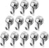 BTLIN Mini Magnetic Hooks, Heavy Duty Small Metal Hanging Hook with Strong Neodymium Magnet, 12 Pack, Max Load 18 lbs