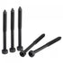 uxcell Hex Lag Screws 5/16" x 3-1/2" Carbon Steel Phillips Head Half Thread Self-Tapping Bolts