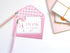 OIPKKUI 30Pack Pink Bow Thank You Cards with Envelopes Stickers Bow Blank Note Card Watercolor Greeting Card