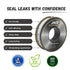 JACO ThreadPro High-Density Thread Seal Tape - 1/2" x 125 ft. (Mega Roll), Professional PTFE Pipe Sealant
