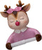 TOMETURE Lovely Wall-Mounted Toilet Paper Holder, Cute Cartoon Reindeer Roll Tissue Rack, Decorative