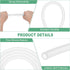 3/16"(5mm) 11/32"(9mm) 5ft(1.5 M METERXITY Silicone Tubing, ID x OD Silicone Rubber Vacuum Tube, M) High Temp Water Air
