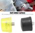 4 Pcs Rubber Hammer Replacement Striking Head, Yellow Black Plastic Mallet Tips Set for Crafts