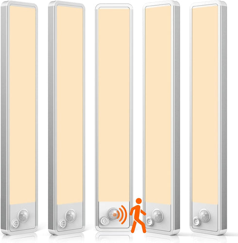 LUMIJOLI Under Cabinet Lighting Wireless LED Motion Sensor Magnetic Light 2200maAh Rechargeable Indoor