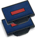 Trodat Swop Pads 6/53/2 Replacement Ink Pads - Red/Blue, 668476