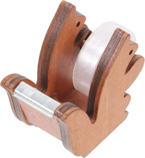 Packing Tape Cutter, Small Desktop Tape Dispenser, Kawaii Animal Tape Holder, Refill Tape Roller