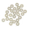 40pcs M3 304 Stainless Steel Flat Washer, Adjustment Hardware Fitting Accessories for Bolts & Screws