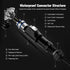 2 Pin Connector Waterproof Connector, Industrial Solder Power Connector, Aviation Cable Connector for Automotive, Marine, Lights and Other Indoor/Outdoor Electrical Wire Connections(Metal+Plastic)