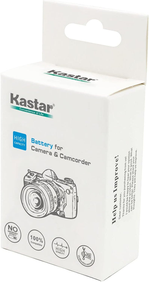 Kastar 2-Pack 3.7V 2600mAh Rechargeable Battery for Zhiyun-Tech Gimbal CRANE V1, CRANE 2, CRANE 2S, CRANE 3S, CRANE 3S