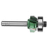 CMT Router Bits, Banding Trimmer Routers, Bevel Top Trim Router Woodworking Milling Cutter, 4 Teeth Trimming Cutter