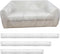 Aphila 3 Pcs Disposable Furniture Dust Covers with Elastic, Plastic Dust Cover for