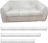 Aphila 3 Pcs Disposable Furniture Dust Covers with Elastic, Plastic Dust Cover for