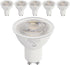 SETEN 6 Pack GU10 LED Bulbs, 6W (50W Halogen Equivalent) Dimmable 5000K Daylight,