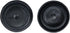 3/4" 0.75 Inch Black Rubber Plugs - Flush Mount Body and Sheet Metal Holes, Qty 10