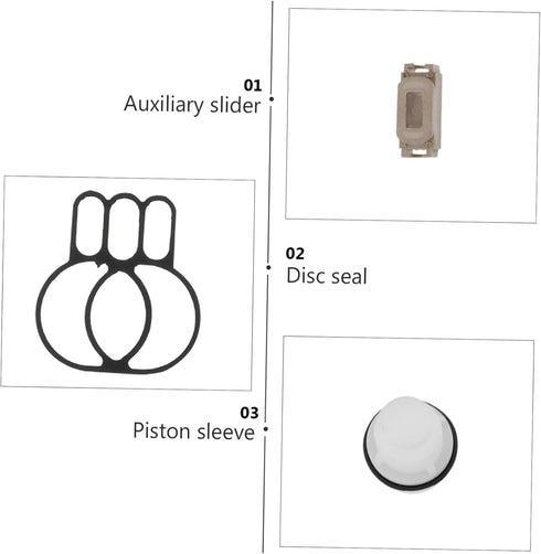 1 Set Pump Maintenance Kit for Pneumatic Diaphragm Pump Tool, Air Valve Repair Kit
