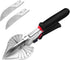 Miter Shears, Multifunctional Quarter Round Cutting Tool with 2 Replacement Blades