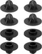 uxcell 8Pcs Camping Chair Foot Cover, 0.59 Inch Plastic Table Legs Feet