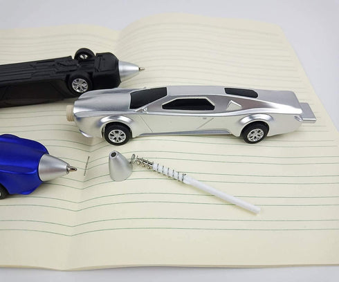 The New 6PCS Sports Car Pens, Ballpoint Funny Pens for Kids, Novelty Cute Cool School Supplies Racing Car Gifts