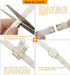 D DrNeeko 10mm (2 5050 2835 3528 3014 5730 Pack 10 LED Strip Solderless Connector Adaptor for Waterproof Single Color
