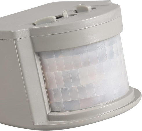 Motion Sensor, 90-250V AC PIR Motion Detector, 180 Degree Flood Lights Dusk Till Dawn Security Sensor for Wall Light