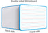 Dry Erase Lapboard Double Sided, Small Whiteboard with Lines for Kids, Perfect for Home & School Use