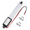 NORJIN 12V Mini Electric Linear Actuator - 3" Stroke, 64N/14lbs, Speed 15mm/s, for Sofa, TV, Table, Home Automation