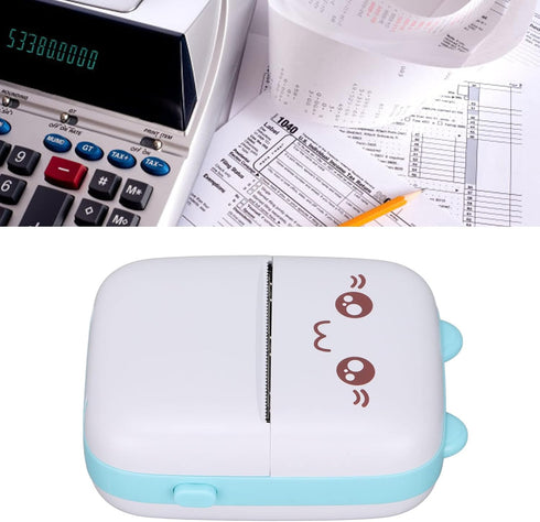 Luqeeg Inkless Label Printer, Portable Mini Thermal Printer, Bluetooth Label Maker for Shipping Packages and Notes