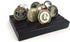 Glamtune 4 Rows Coin Holder, Military Coin Display Stand Rack (Wood)