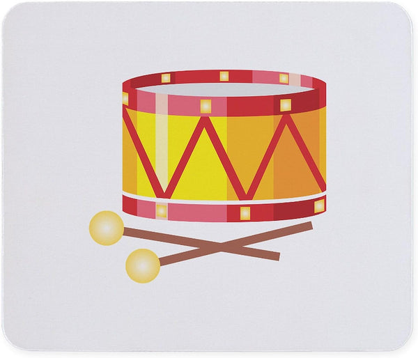CafePress Toy Drums Musical Instrument Mousepad Non-Slip Rubber Gaming Mousepad