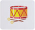 CafePress Toy Drums Musical Instrument Mousepad Non-Slip Rubber Gaming Mousepad