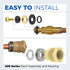 630-7755 Wall Hydrant Repair Kit for Prier Faucet 300, 400, 500 Series, Compatible with Mansfield Hydrants