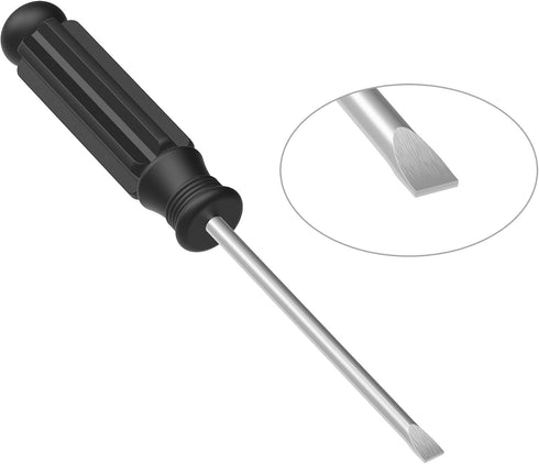 10PCS 3mm 3.62"(92mm) Mini Slotted Screwdriver, Flat Head for Watch Eyeglasses Electronics Toy Repair, Non-magnetic