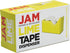 JAM PAPER Colorful Desk Tape Dispensers - Lime Green, Sold Individually