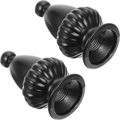 2pcs Uonlytech Modern Lamp Finial Chic Decorative Knob for Table Floor Lamps Elegant Internal Thread Upgrade Your