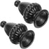 2pcs Uonlytech Modern Lamp Finial Chic Decorative Knob for Table Floor Lamps Elegant Internal Thread Upgrade Your