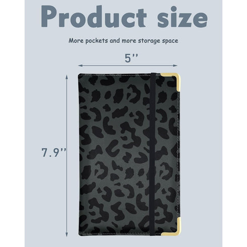 YeeCASE Server Book with Zipper Pocket, High Volume, Expandable Server Book, Money Pocket and Fold, Restaurant