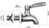 X-Chef Stainless Steel Beverage Dispenser Spigot Replacement