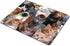Smooffly Gaming Mouse Pad Custom Design, Cats Galore White Black Brown Cat Personality Gaming Mouse Pad