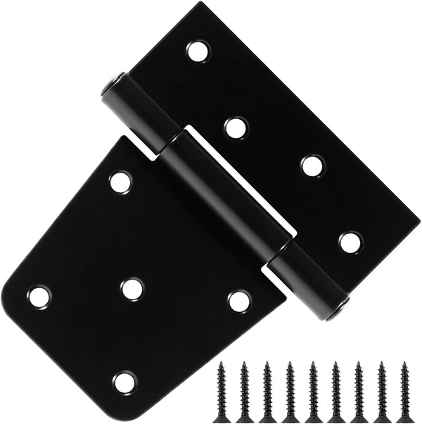 6 Pack Fence Gate Hinges Heavy Duty for Wooden Fences Shed Barn